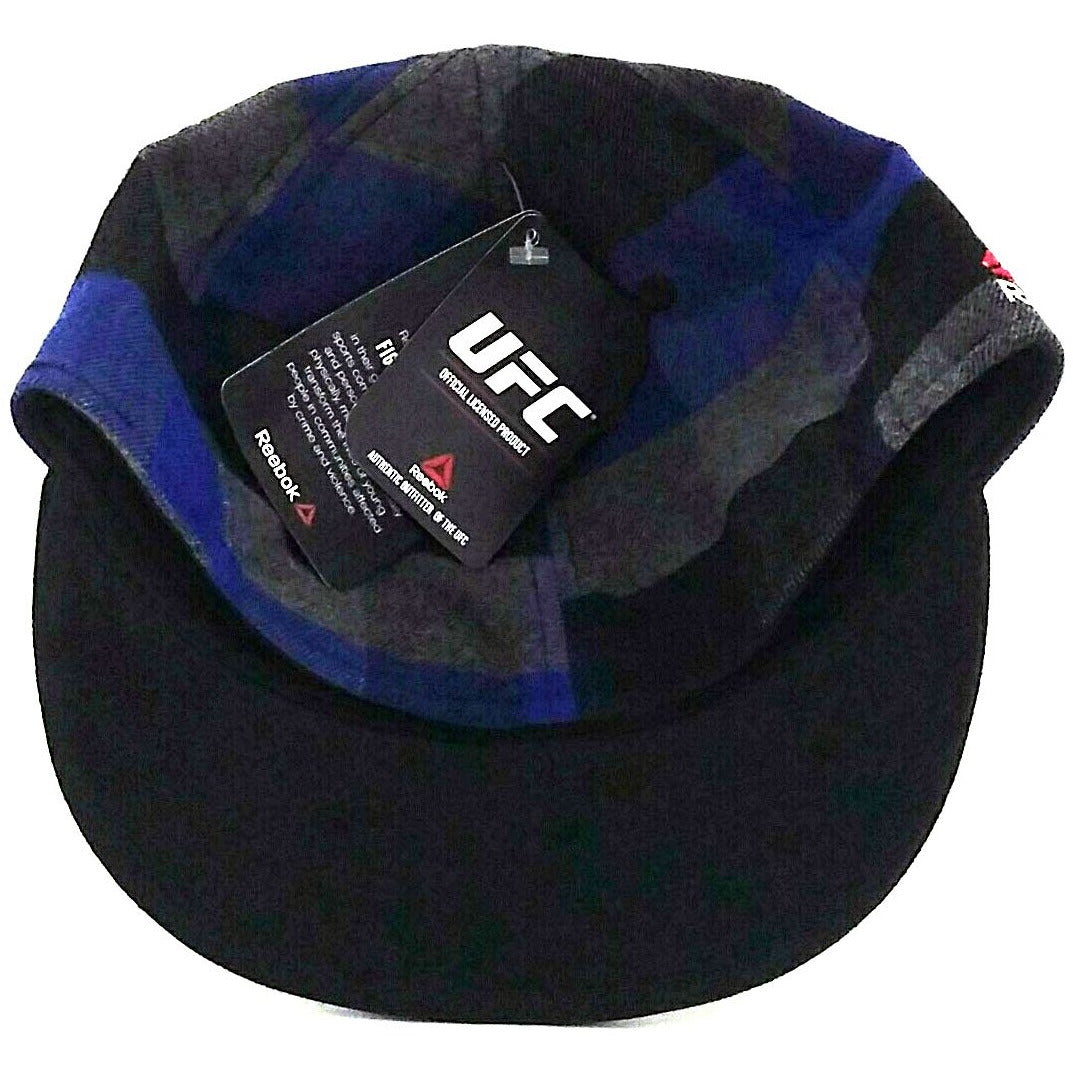 Reebok UFC Buffalo Plaid Flannel Fvf Flex Hat Hats