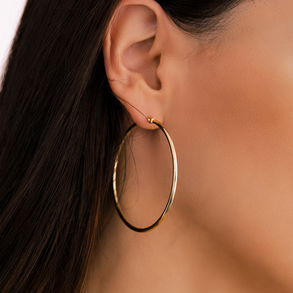 Mint & Lily Lynette Large Hoop Earrings