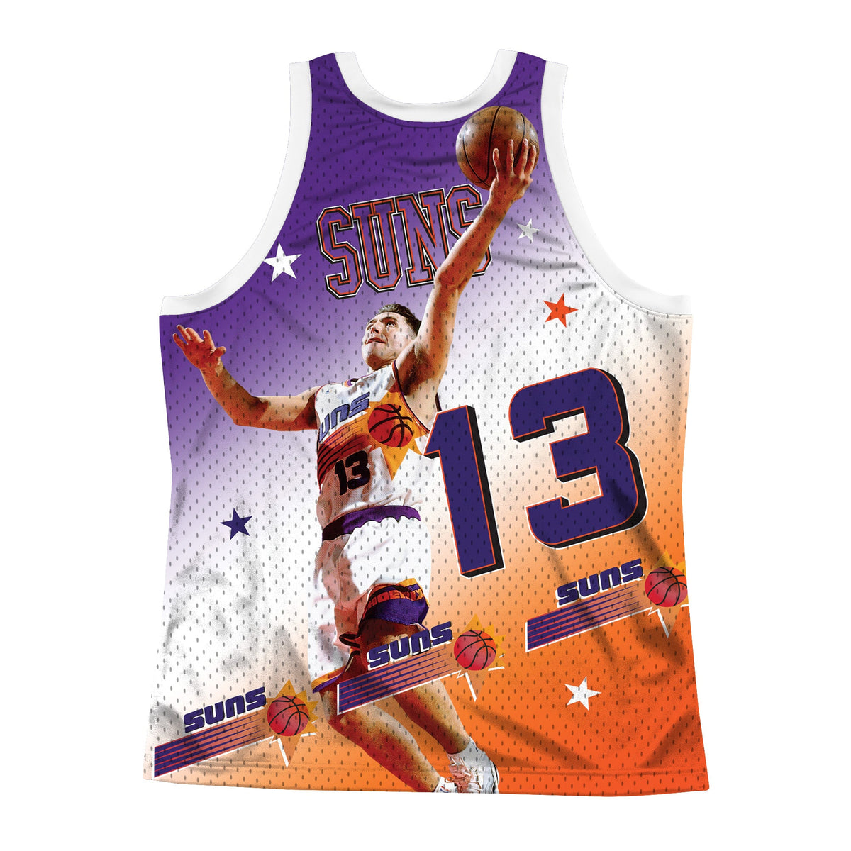 Mitchell & Ness Men's NBA Behind The Back Tank Phoenix Suns Steve Nash