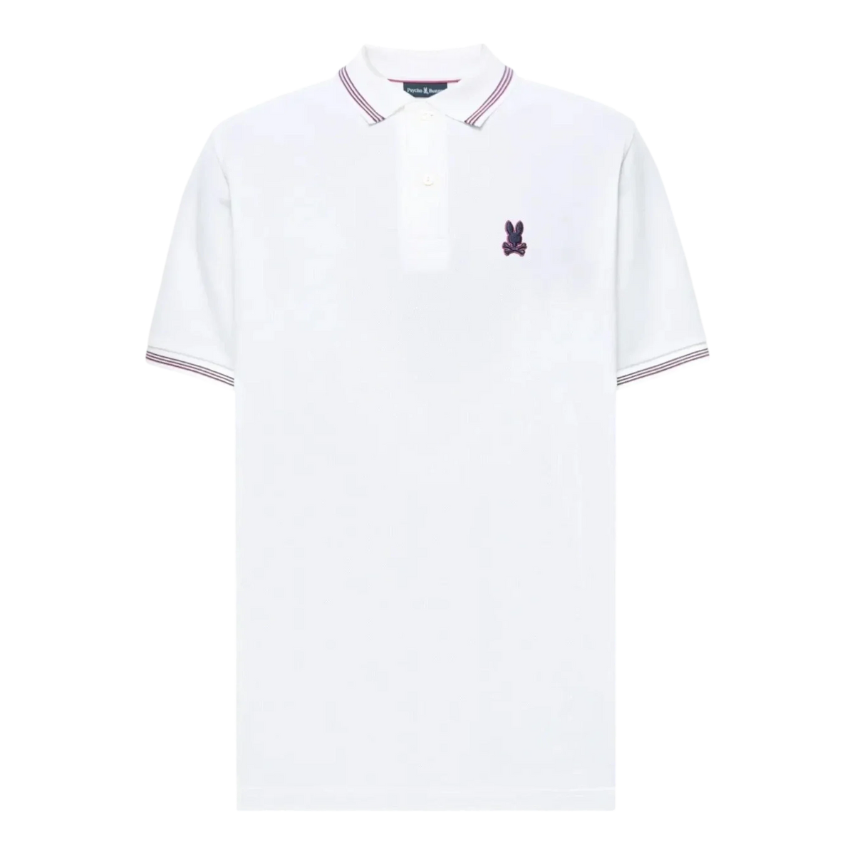 Psycho Bunny Andre Pique Men's Polo — White