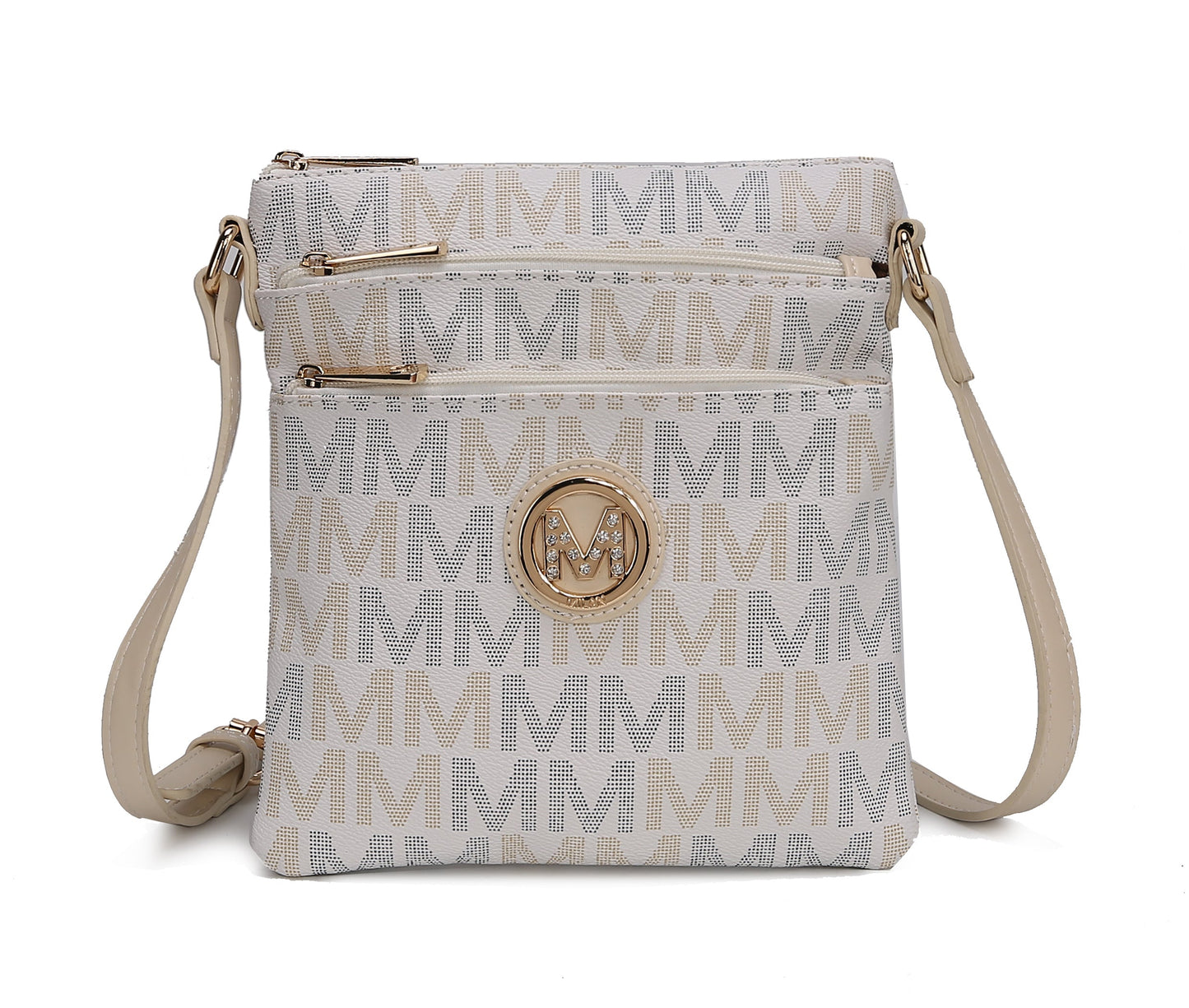 MKF Collection Women's Lemuel Signature Crossbody Bag