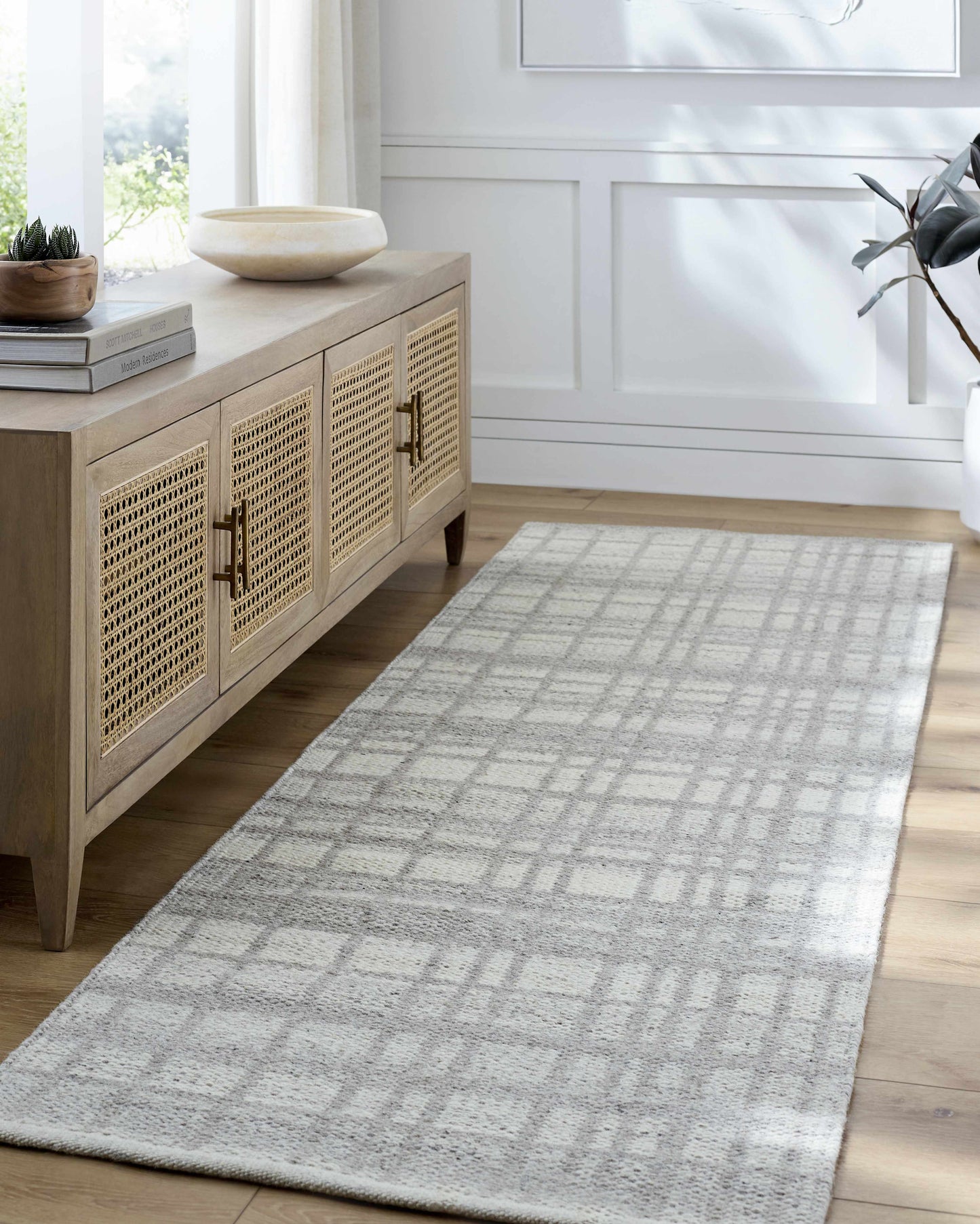 Nissa Light Gray Area Rug