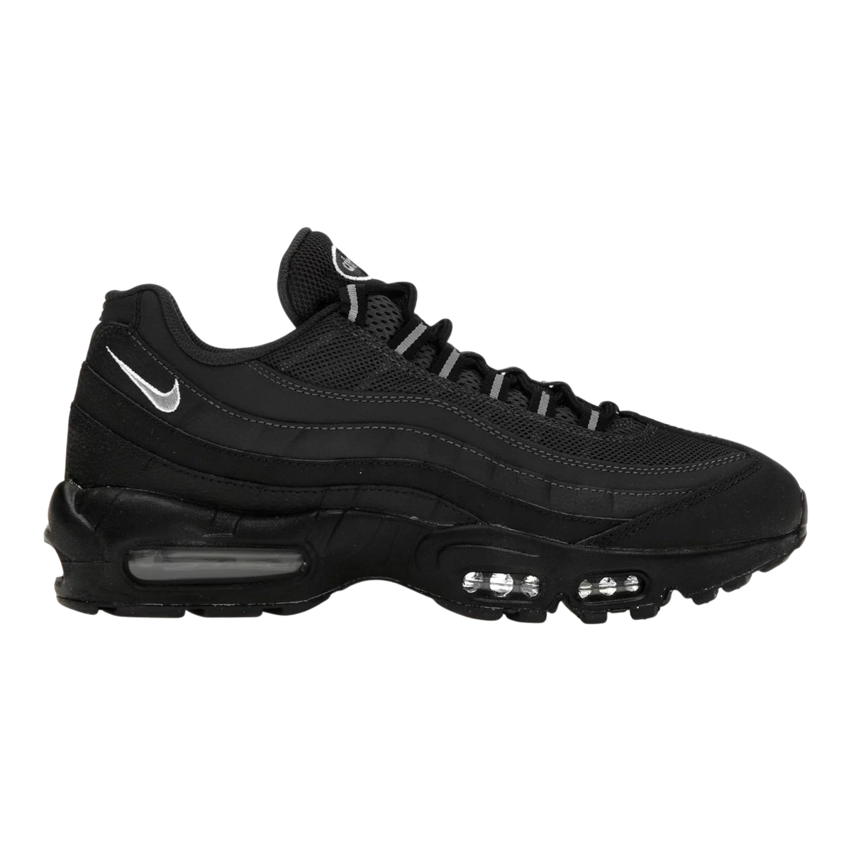 Nike Air Max 95 Men's Sneakers — Black & Anthracite Low-Top