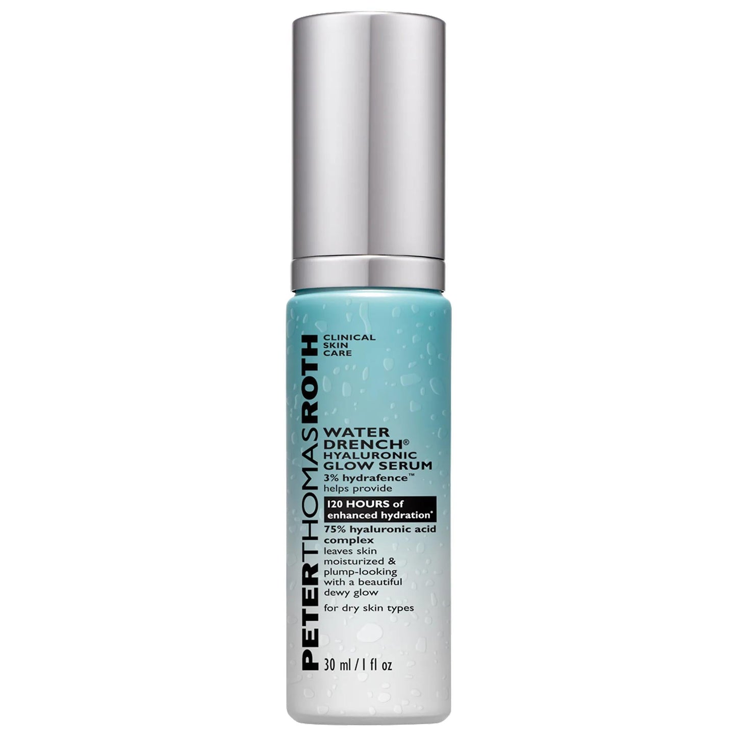 Water Drench: Intense Hyaluronic Acid Serum for Deep Hydration & Youthful Glow - Reduce Fine Lines & Wrinkles, Paraben & Sulfate-Free