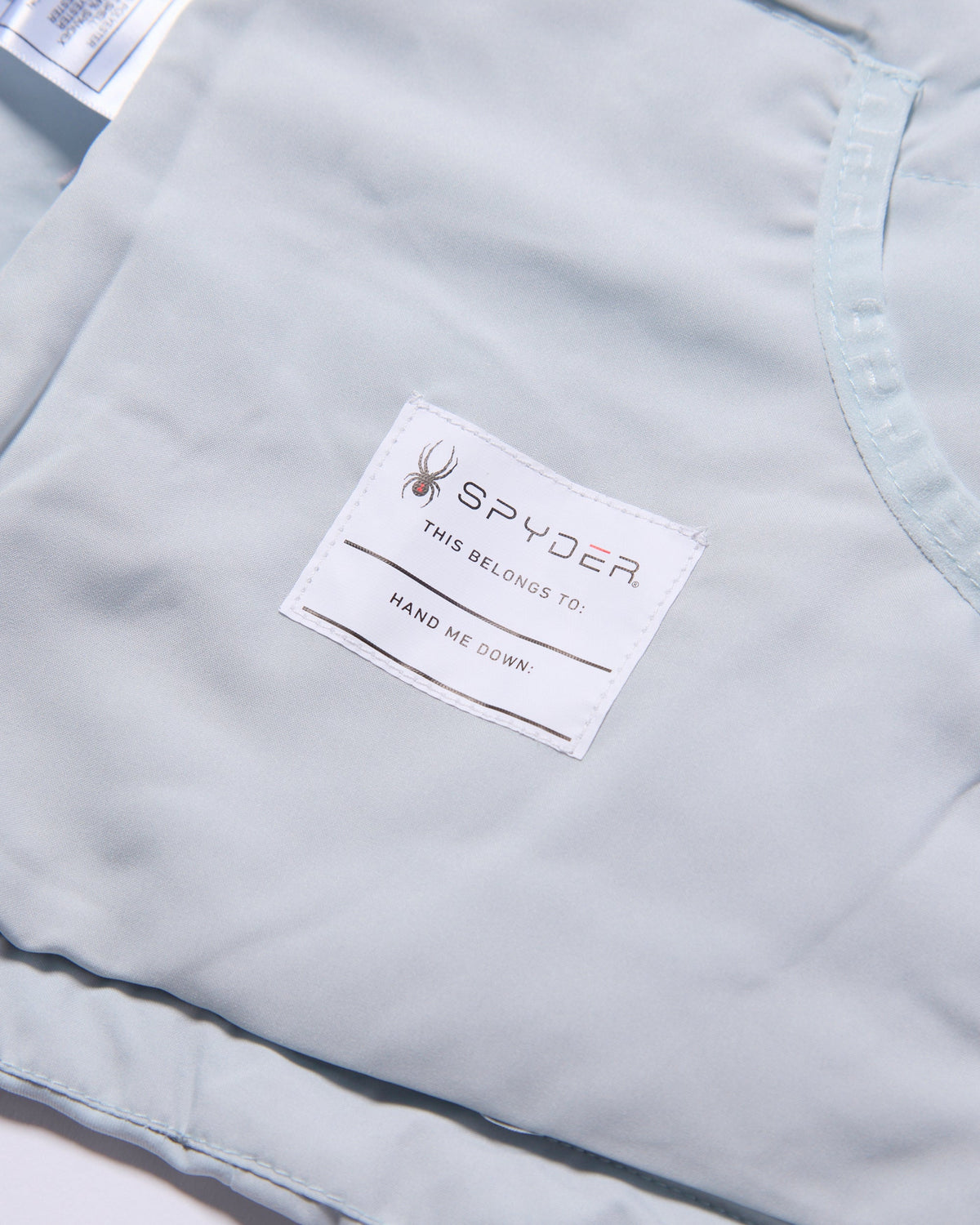 Girls Spyderlite Jacket - Ash Blue