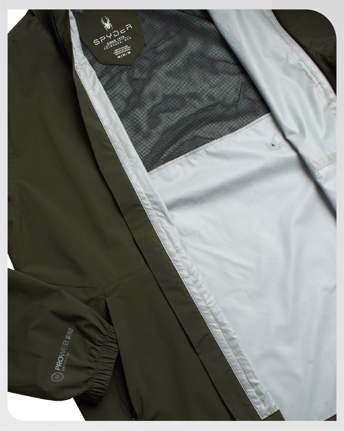 Men's Spring Showers Jacket - Olive