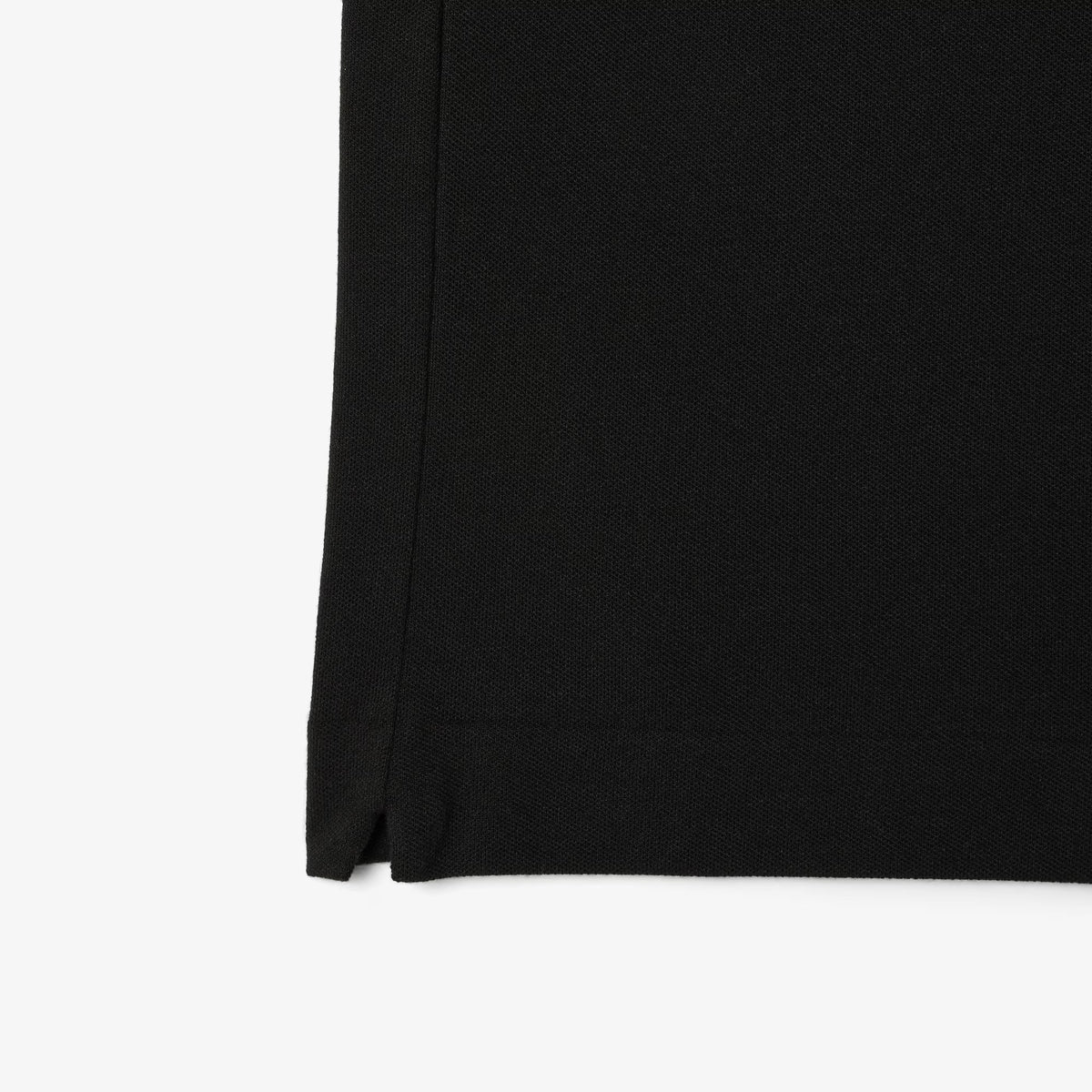 Lacoste Mens Light Pique Polo - Black