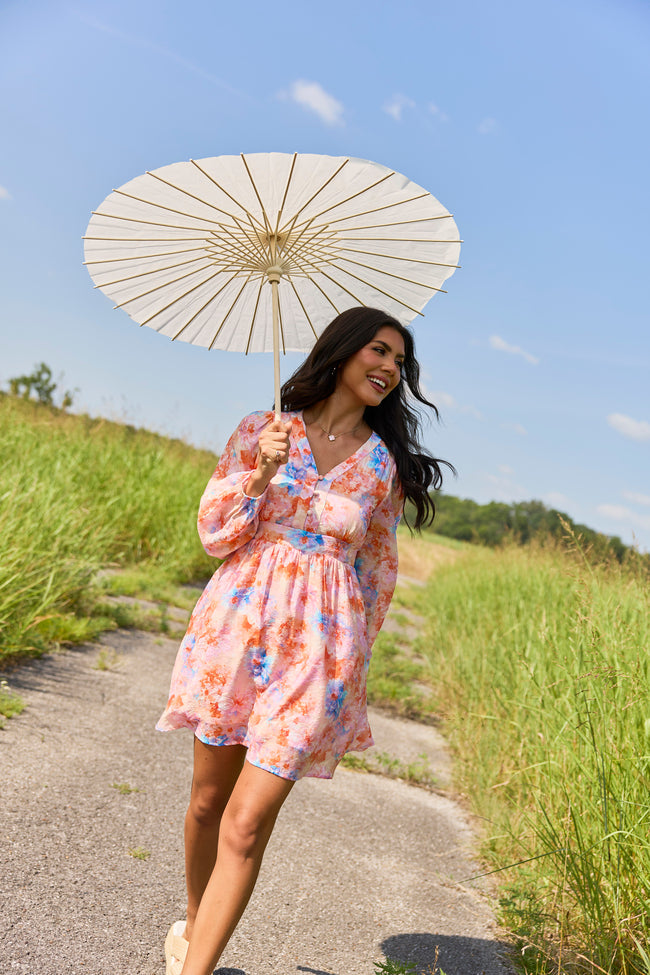 Wildflower Dream Floral Long Sleeve Dress