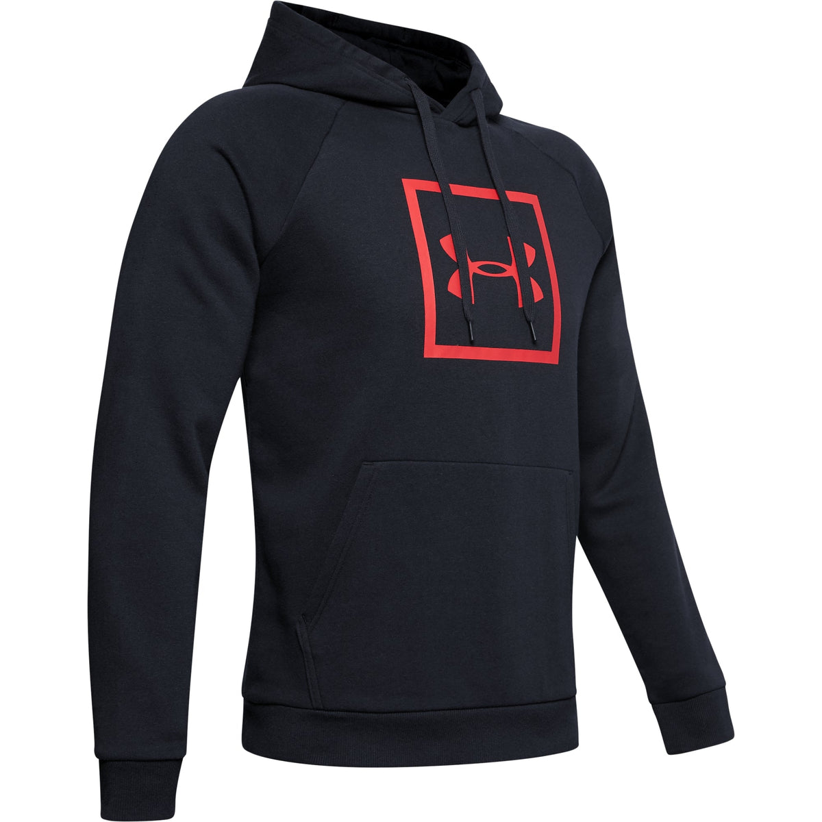 Under Armour Men's Rival Fleece Box Logo Hoodie Sweaters