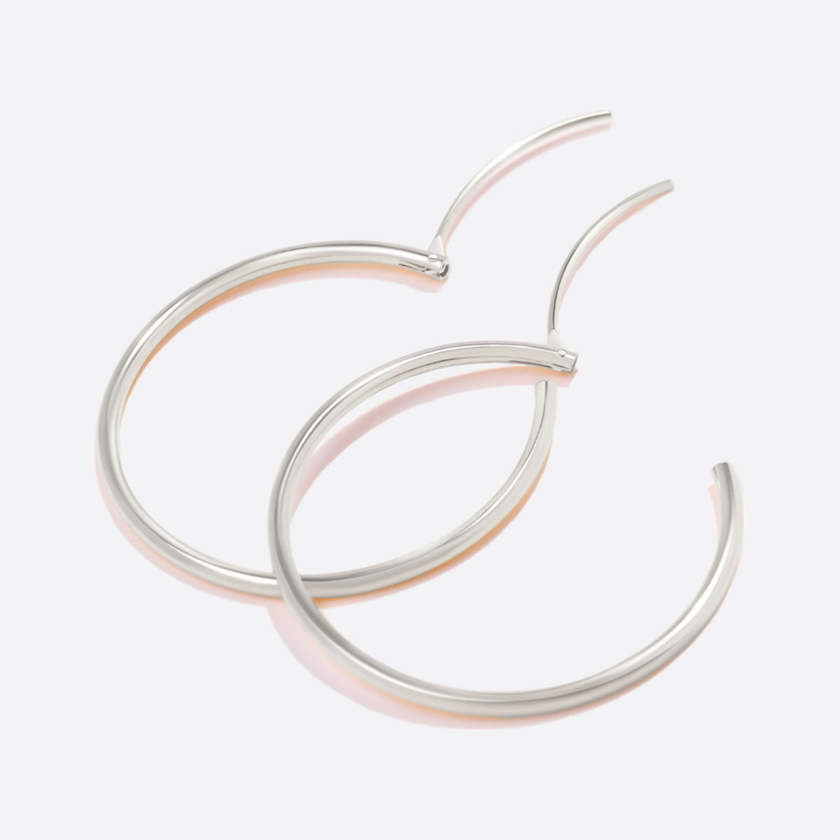 Mint & Lily Endless Hoop Earrings