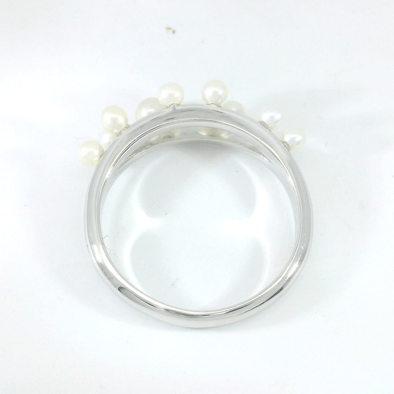 Pearl Cluster Ring