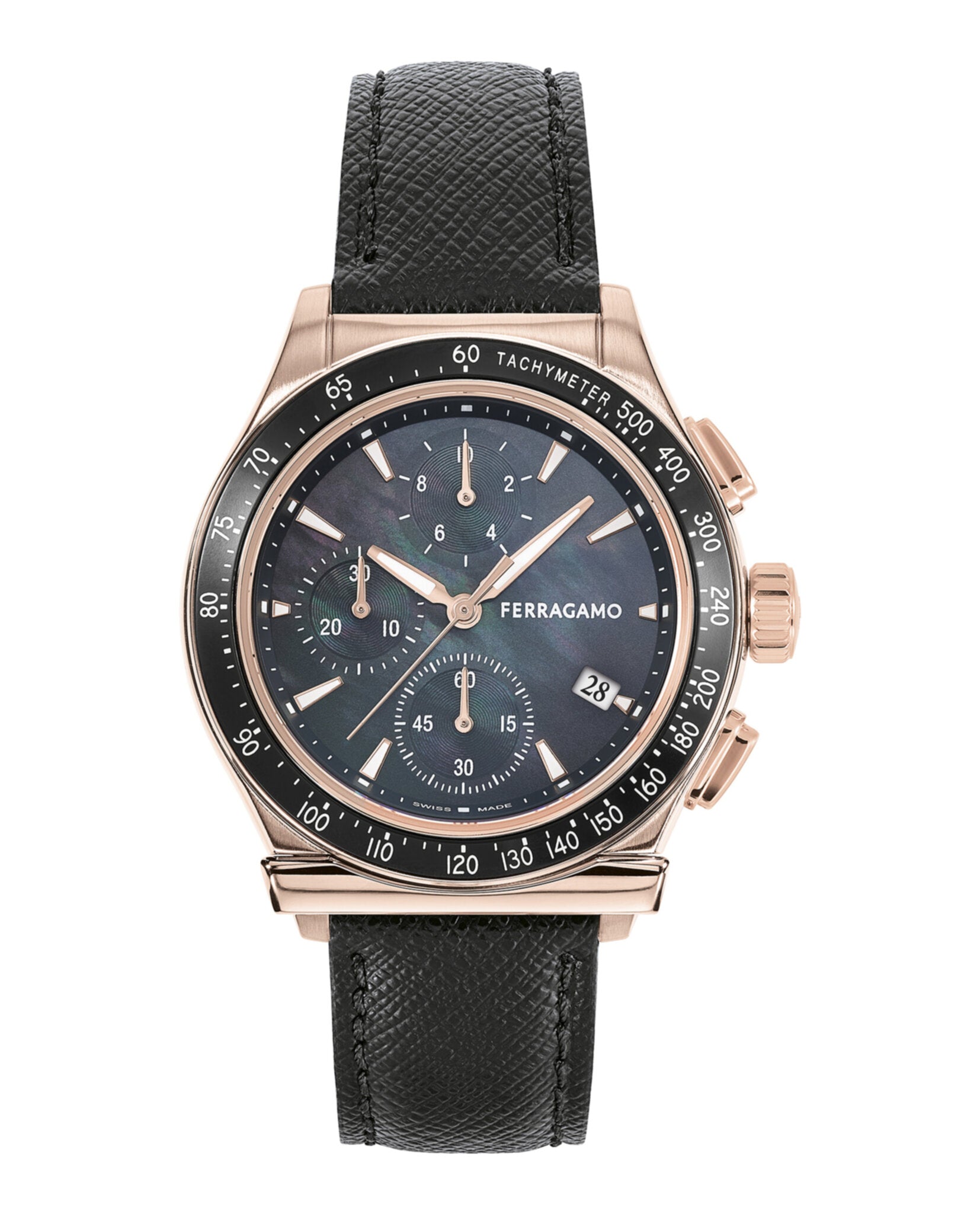Ferragamo 1927 Chrono Leather Watch 1927 Chrono watch - Men | Ferragamo main image 4