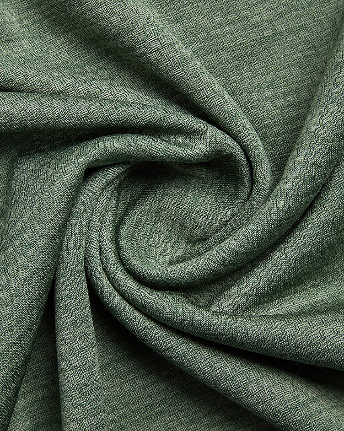 Men's Knit Half Zip - Spruce Green