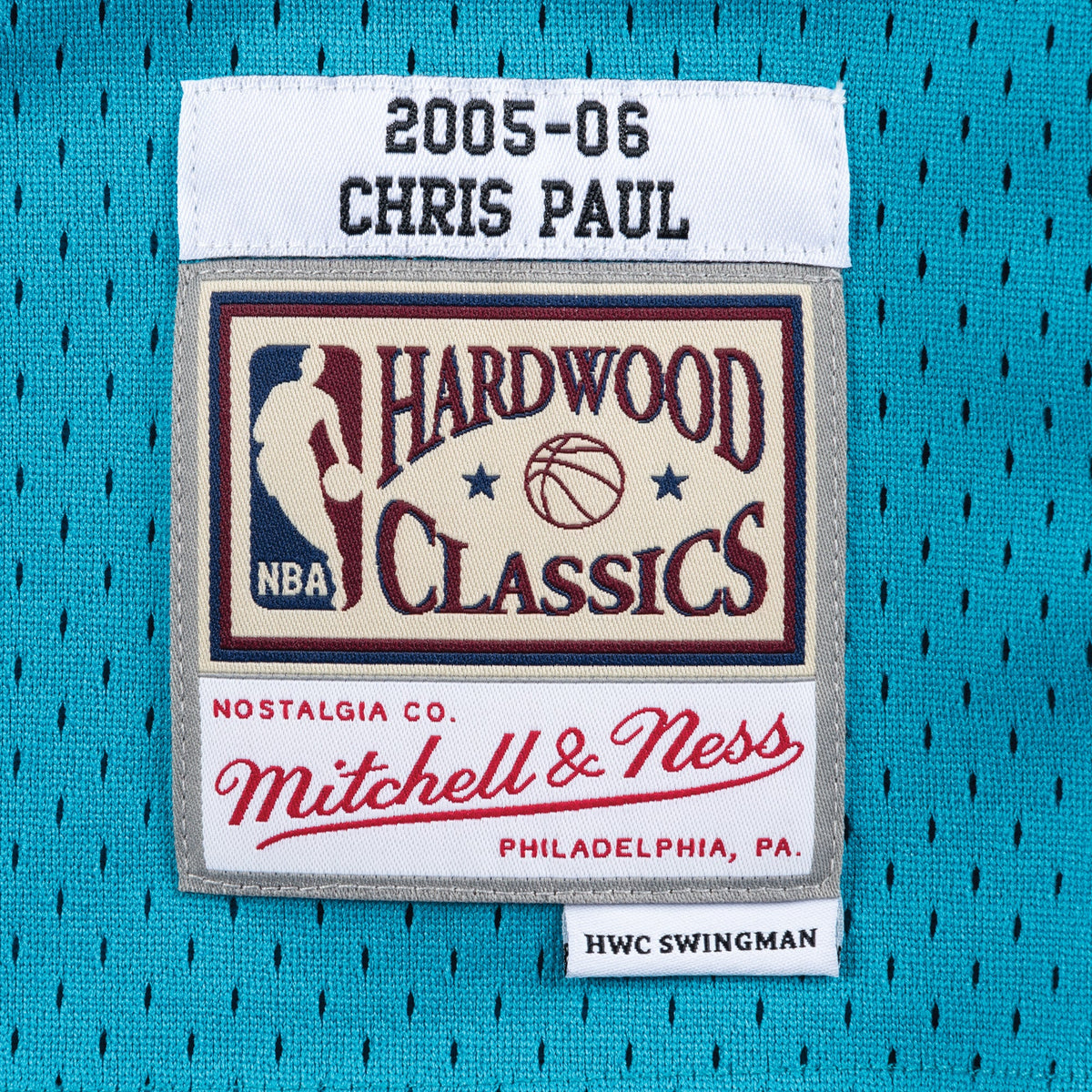 Mitchell & Ness Men's NBA Swingman Road Jersey Charlotte Hornets 2005 Chris Paul