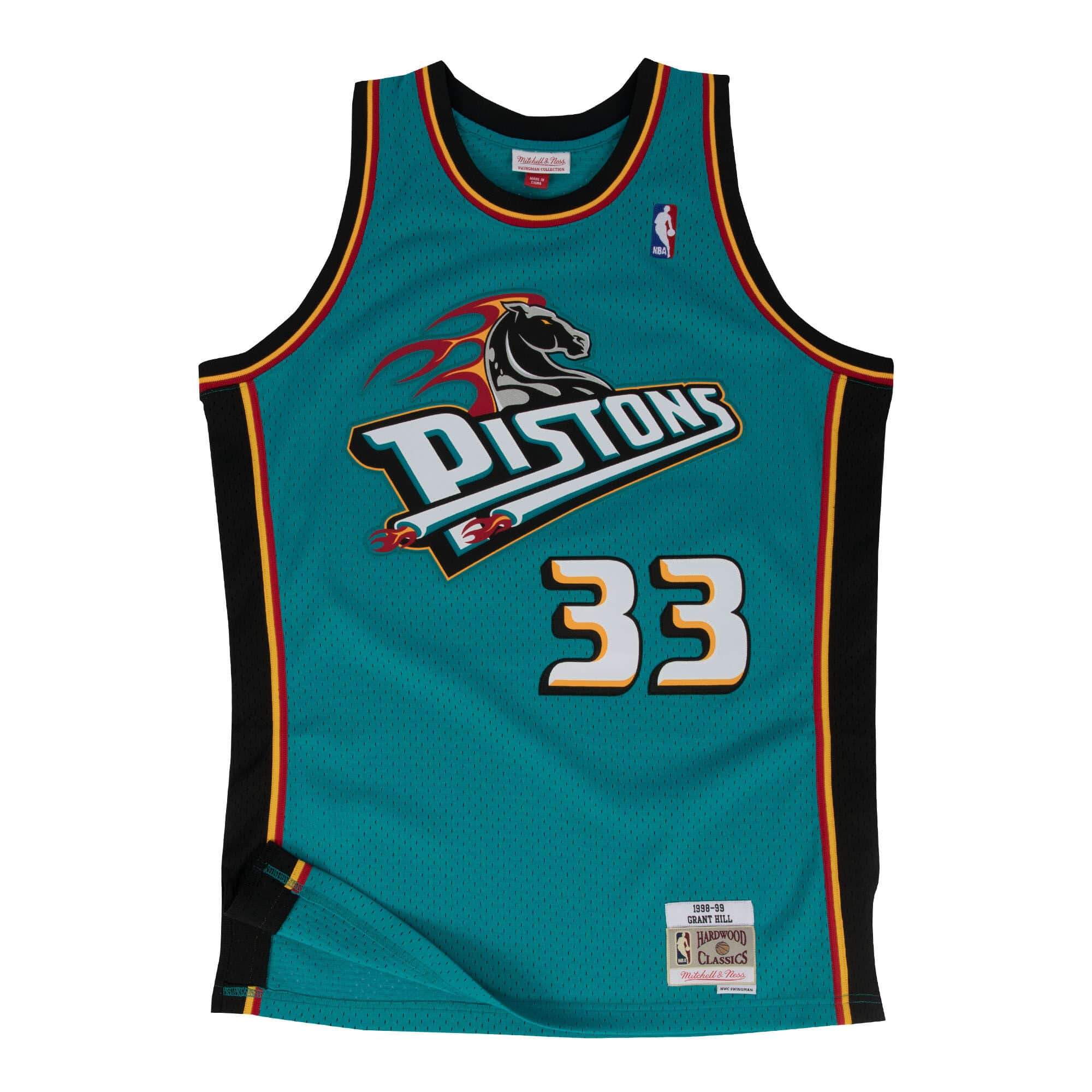 Mitchell & Ness Men's Nba Swingman Road Jersey Pistons 88 Grant