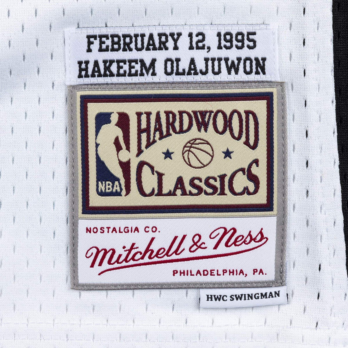 Mitchell & Ness Men's NBA Sublimated Swingman Jersey Allstar West 95 Olajuwon Jerseys