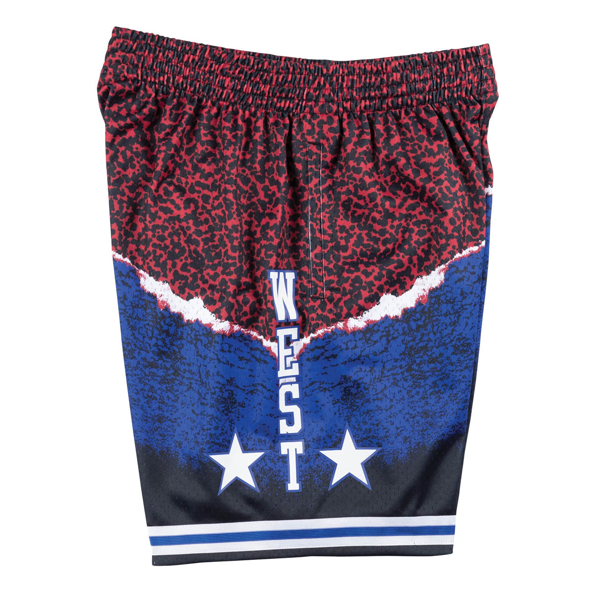 Mitchell & Ness Men's NBA Sublimated Swingman Shorts All Star West 03