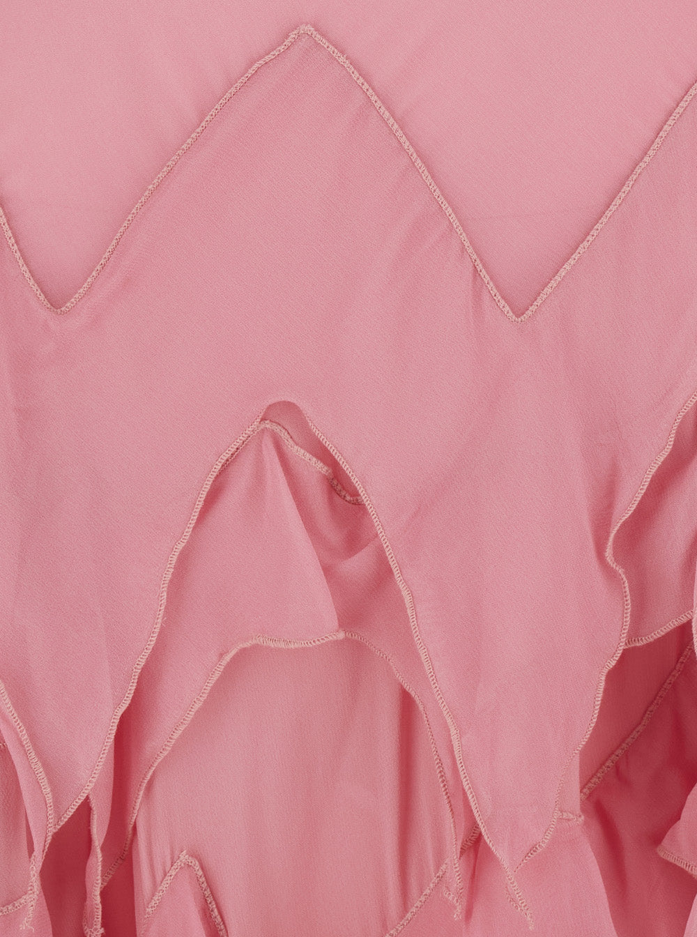 Long Chiffon Dress Pink