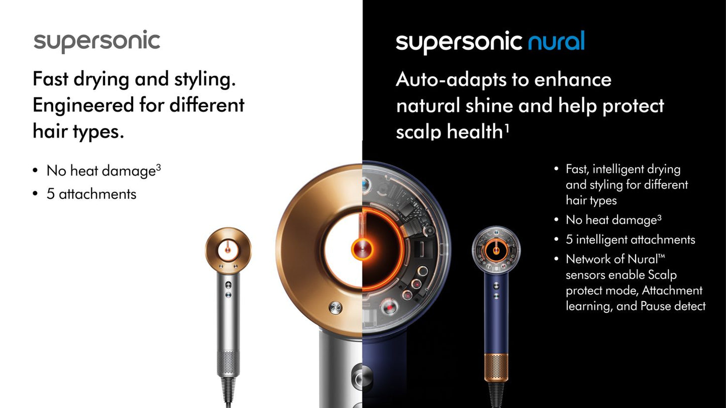 Dyson Supersonic Nural Hair Dryer in Vinca Blue Topaz
