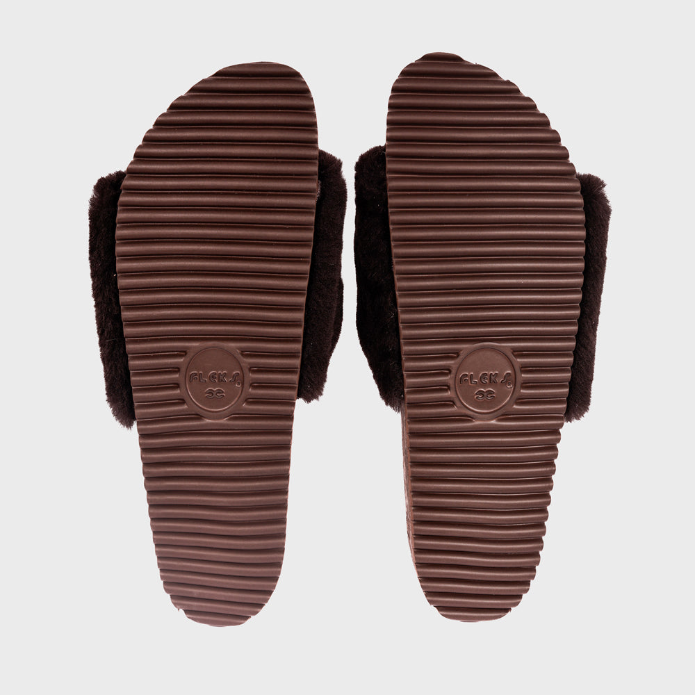 Fleks Unisex San Ysidro Slide - Espresso