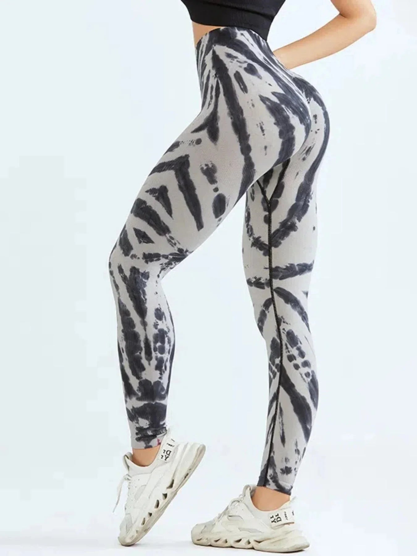 đ§ââïž Tie-Dye Seamless High-Waist Scrunch Butt Leggings