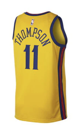 Nike Youth NBA Golden State Warriors Basketball City Edition Swingman Jersey Thompson