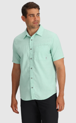 Outdoor Research Men's Weisse Button Down Upf 30 Shirt