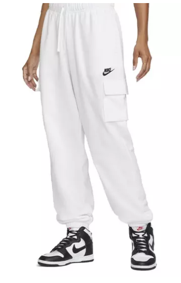 nike cargo club pants womens