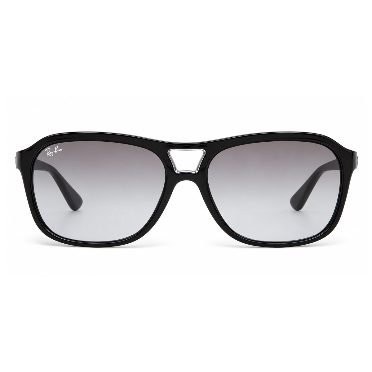 Ray-Ban Cats 4000 Sunglasses: Black/Crystal Grey Gradient