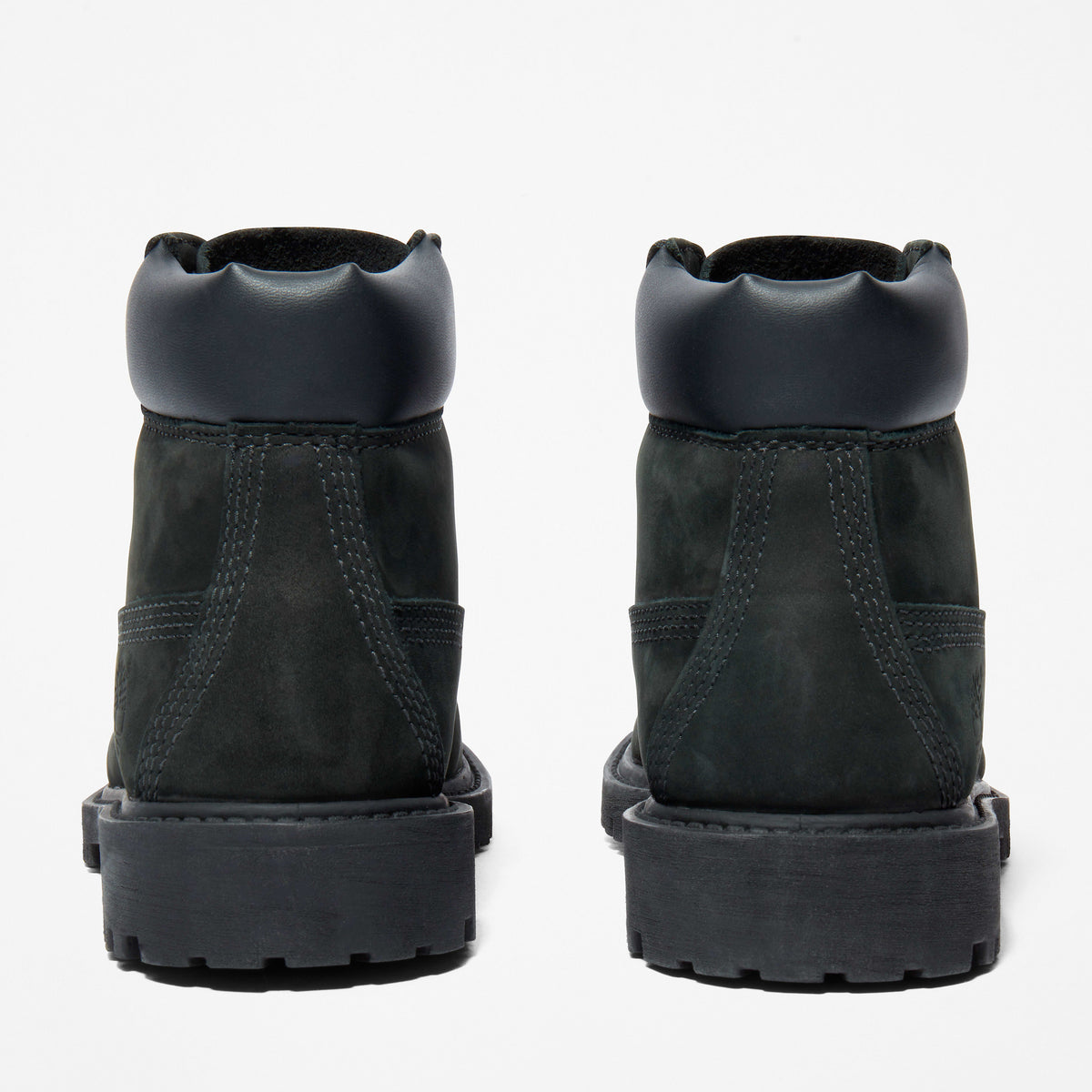 Timberland Preschool 6" Premium Boot 'Black Nubuck Little Kids' Boots