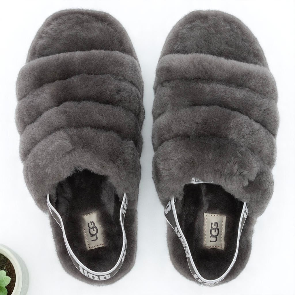 UGG Kids Fluff Yeah Slide Sandals