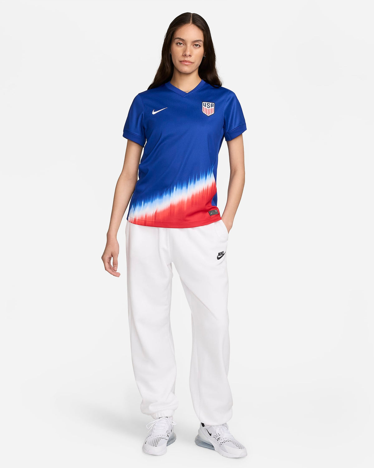 Nike Women's Uswnt 2024 Stadium Away Soccer Dri-Fit Replica Jersey