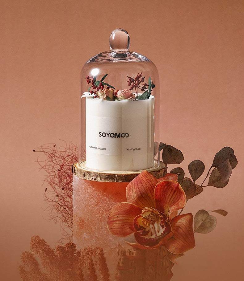 SOYAMOO Fruity Temptation Botanical Candle Set