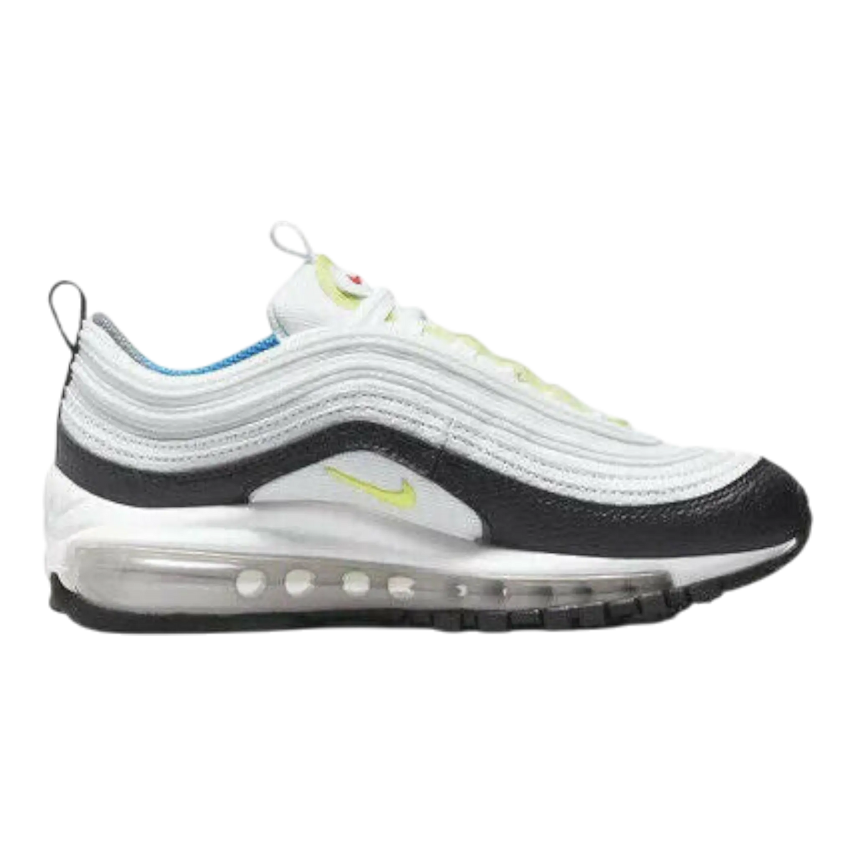 Nike Air Max 97 Big Kids Sneakers White Low-Top Casual Running Shoes