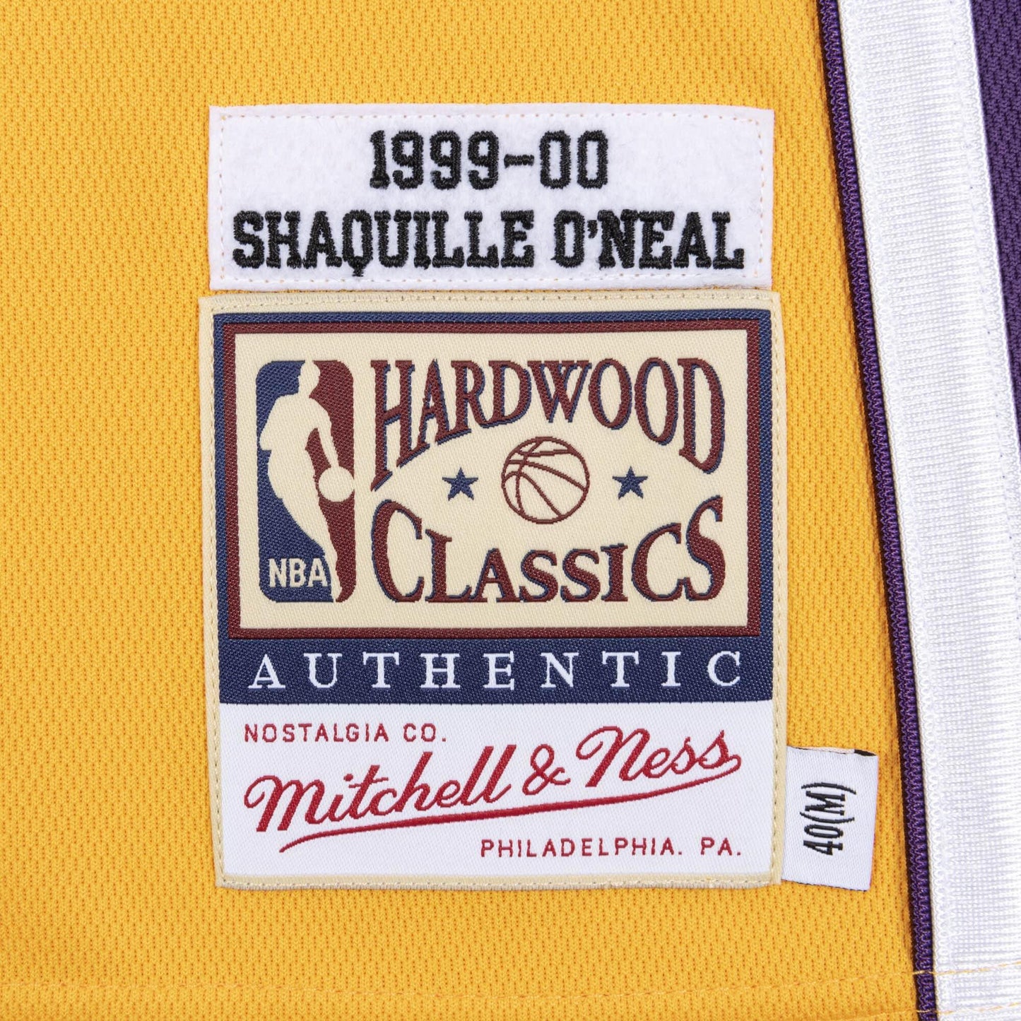 Mitchell & Ness Men's NBA Authentic Jersey 99 Los Angeles Lakers Shaquille O'Neal Jerseys