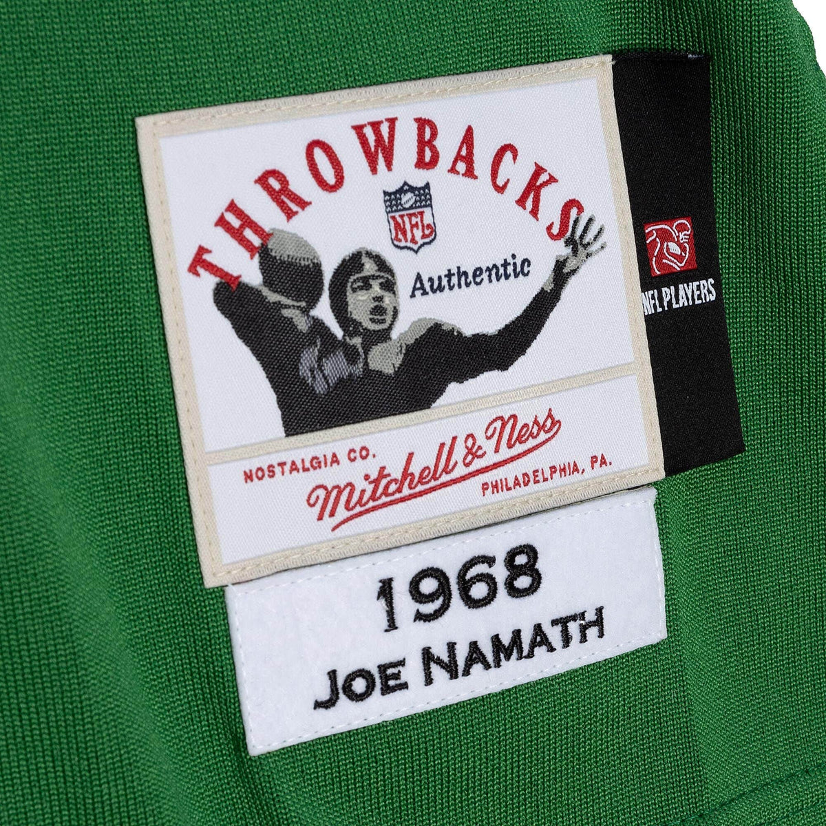 Mitchell & Ness NFL Authentic Jersey Ny Jets 68 Joe Namath