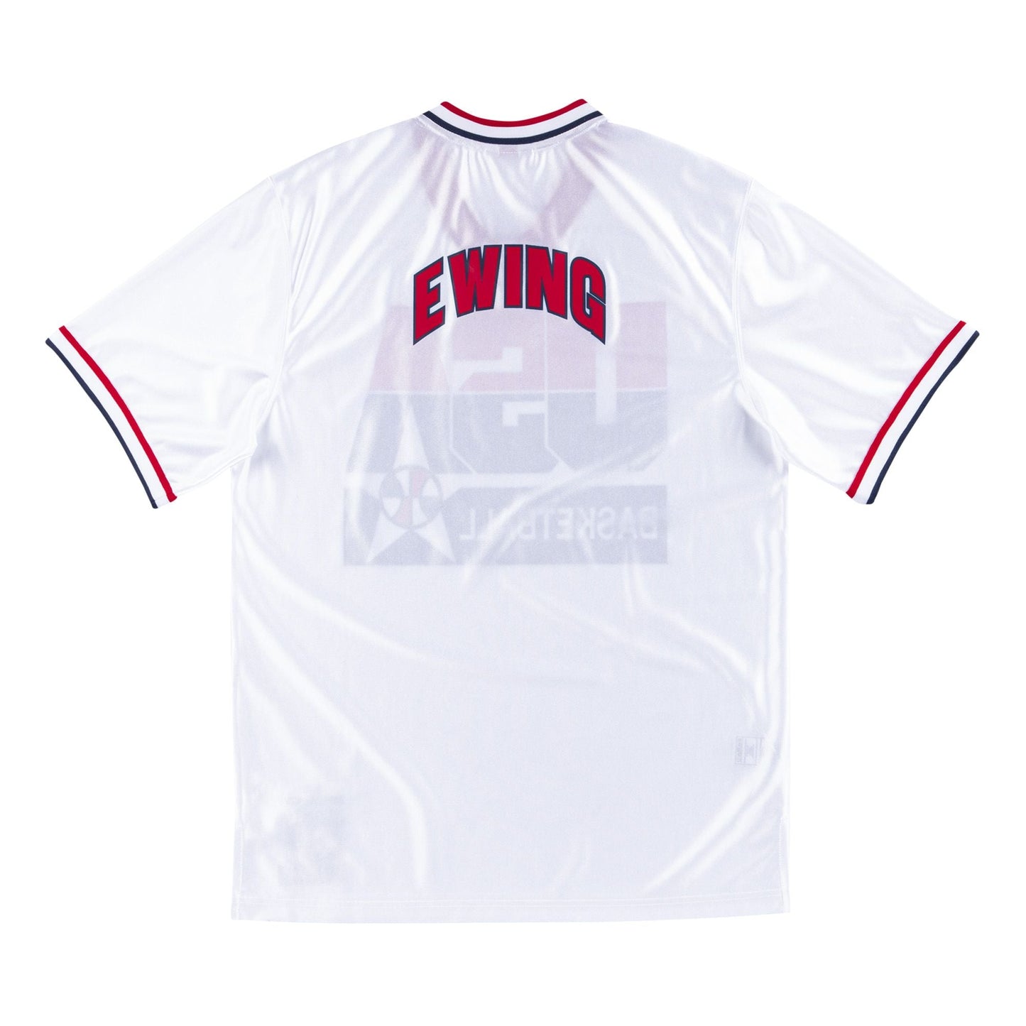 Men's Mitchell & Ness NBA Authentic Shooting Shirt Team Usa 1992 Patrick Ewing