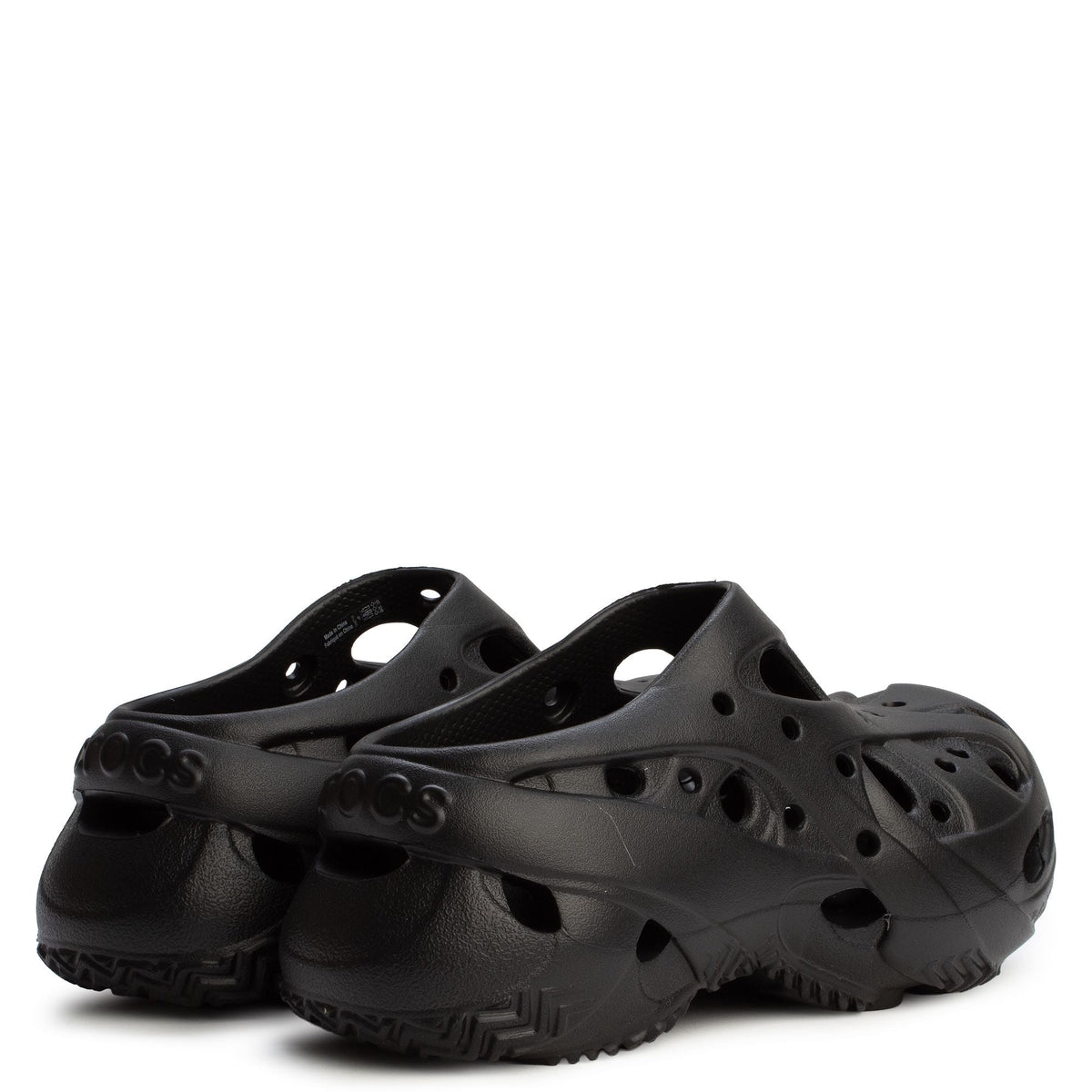 Women's Crocs Caged Clog - Black