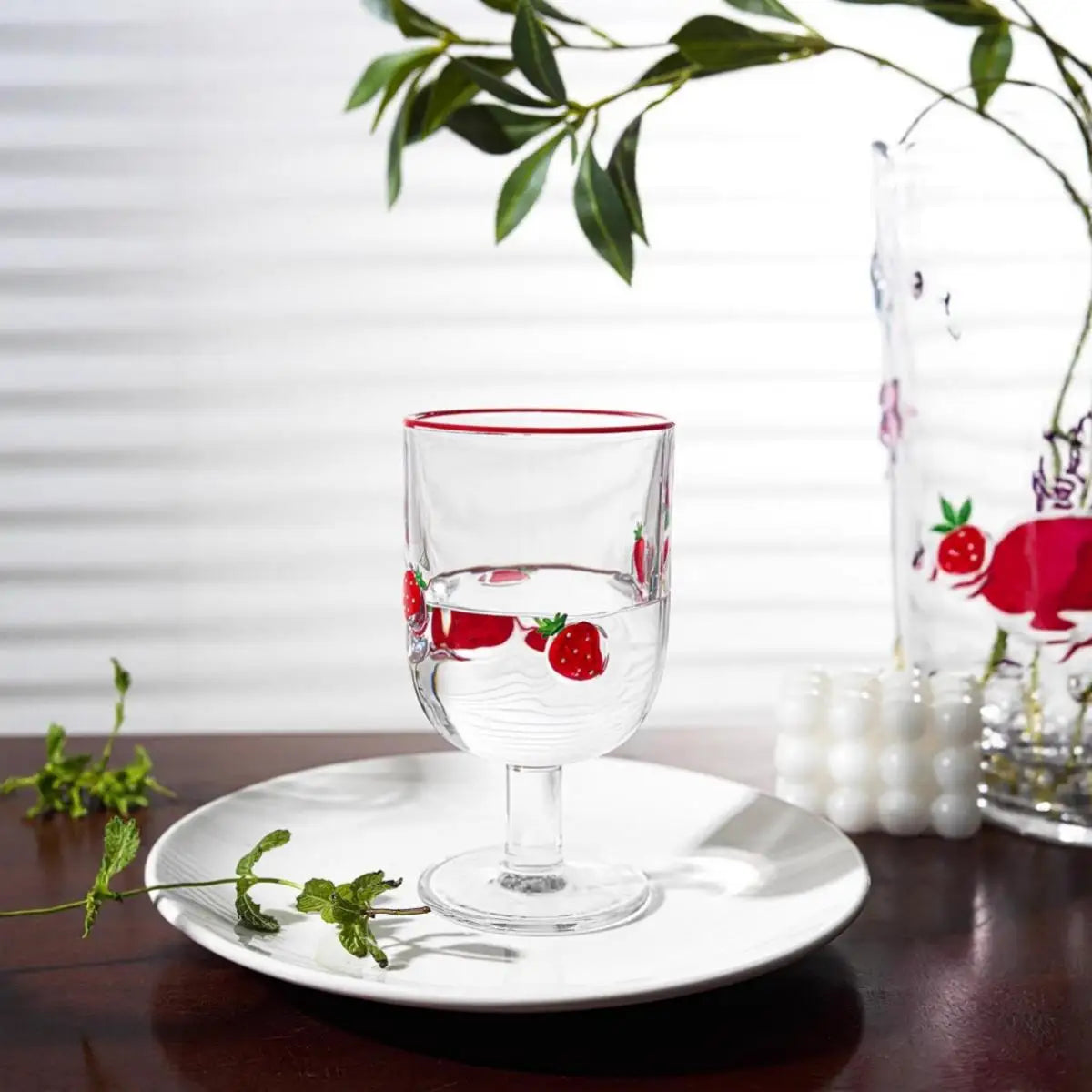 Strawberry Goblet-