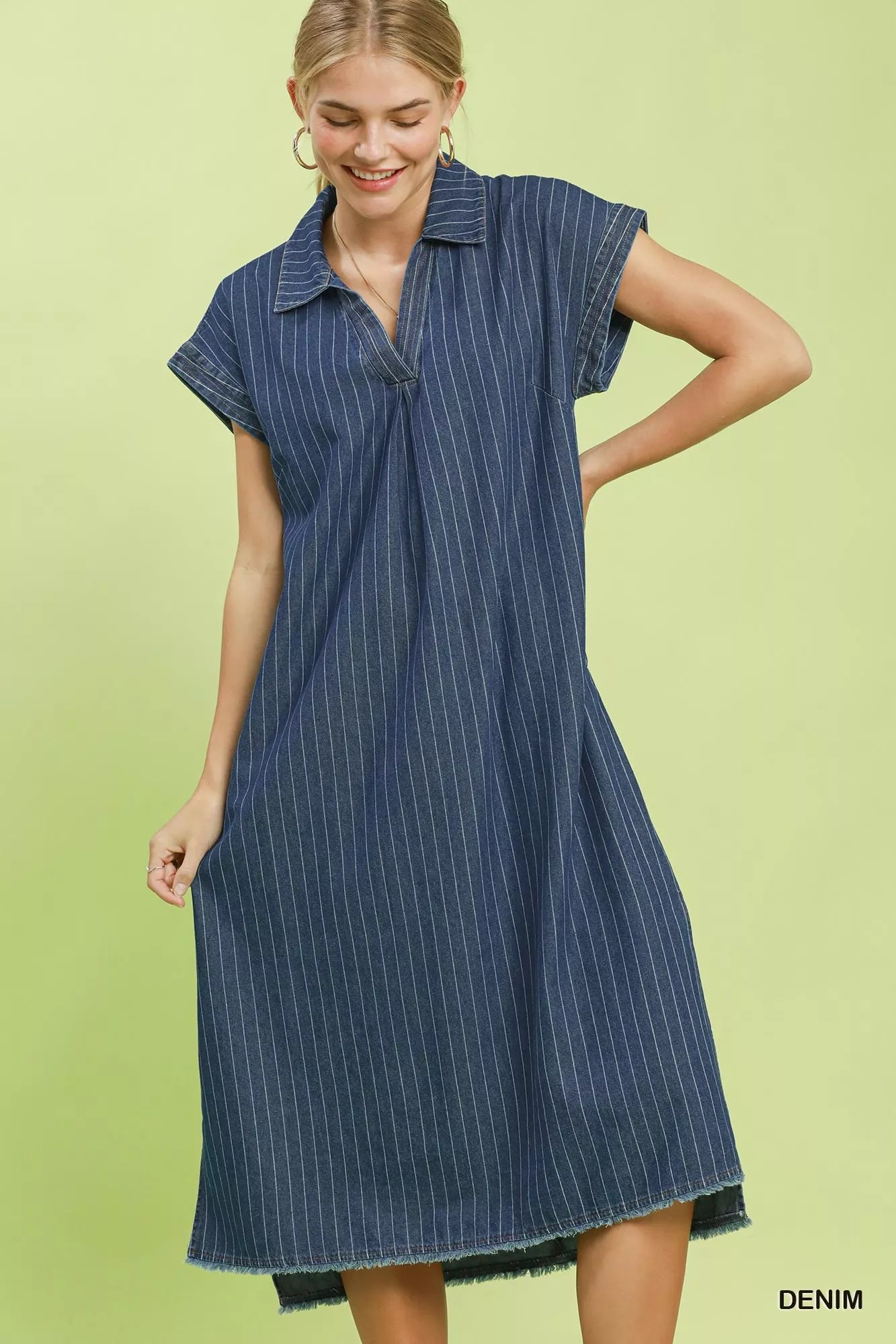 umgee denim dress Umgee Off Shoulder Denim Dress S/M/L (as1, Alpha, m, l, Regular, Regular)  Blue at Amazon Women's Clothing store