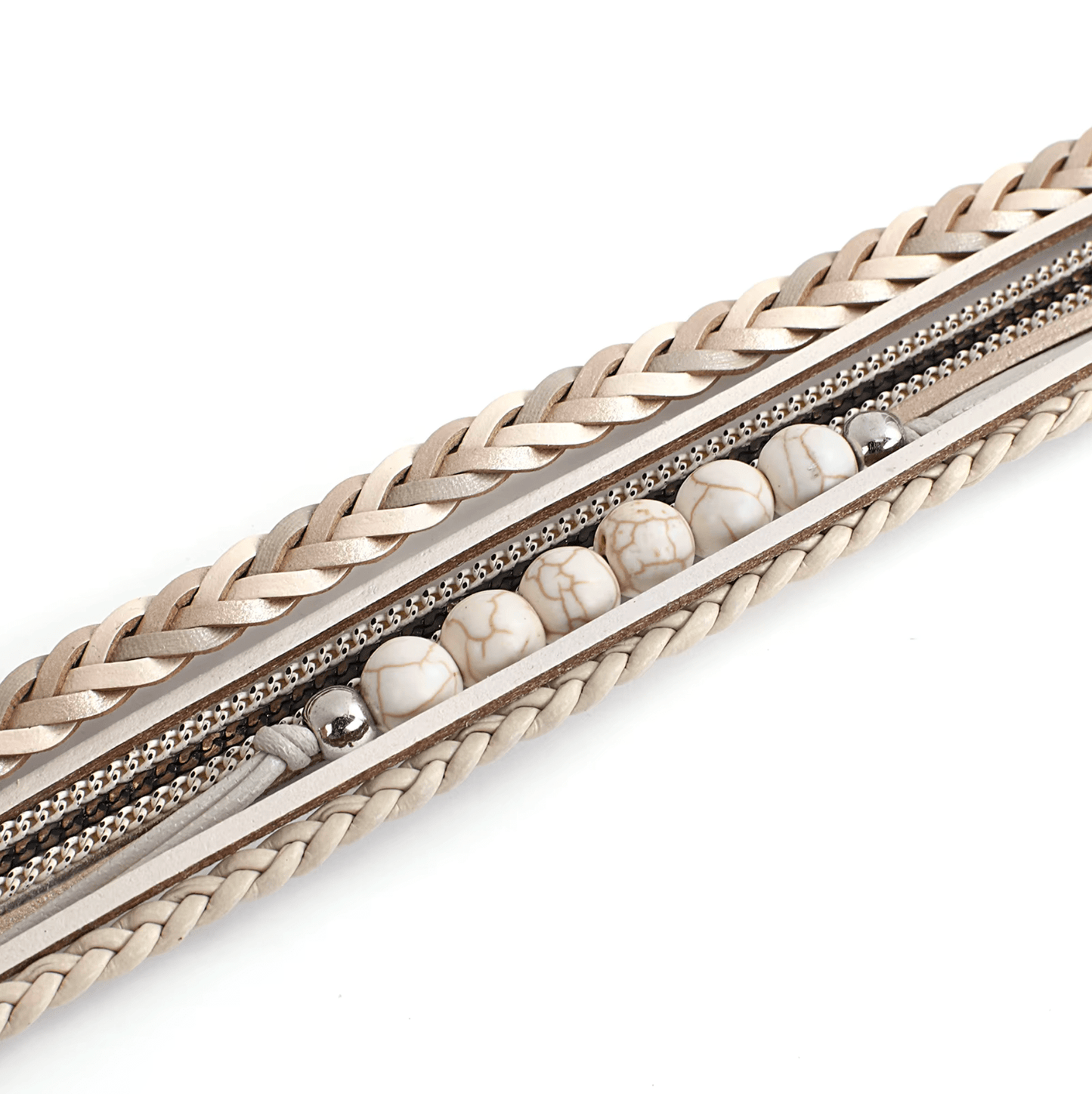 Goldtone, White-