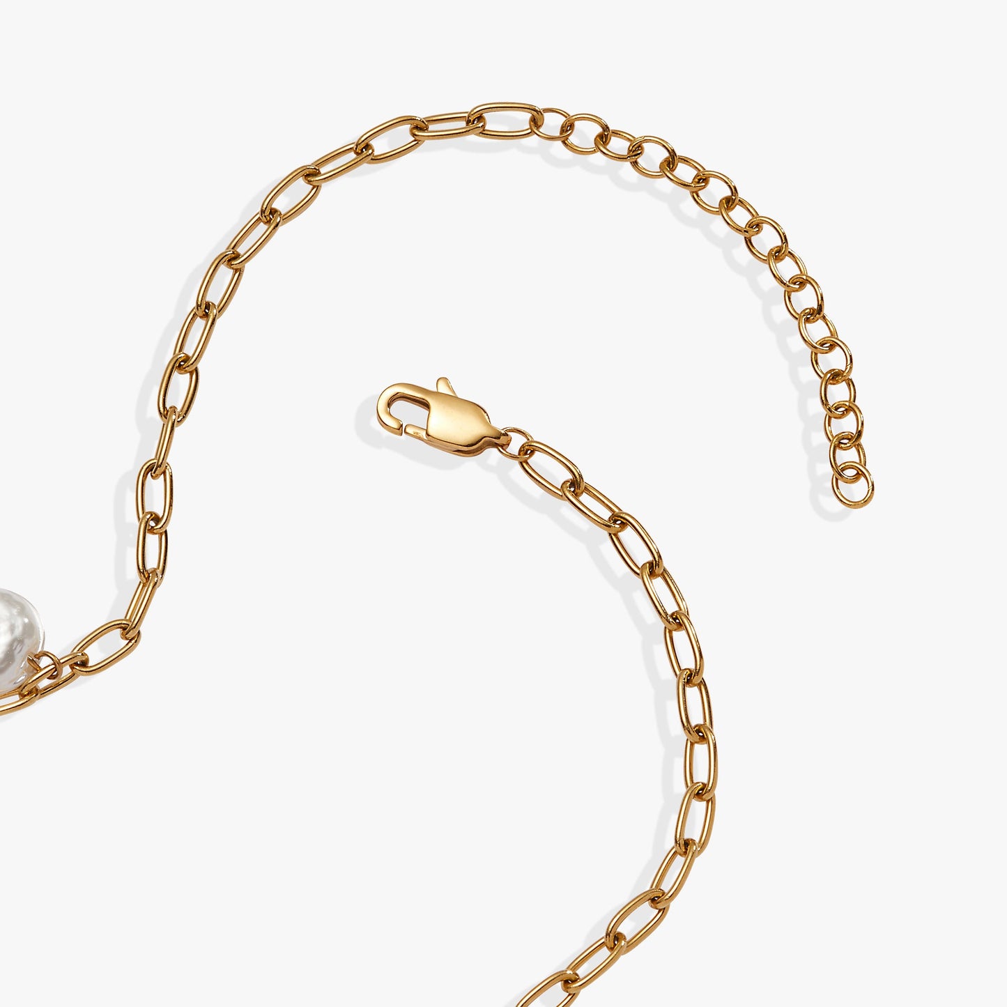 Coin Pearl Shaky Necklace