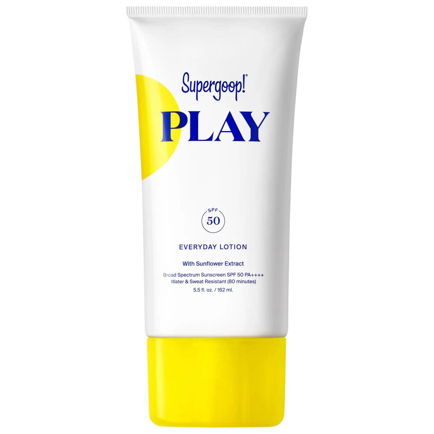 Supergoop. PLAY Everyday Lotion SPF 50: Hydrating & Non-Greasy Sunscreen for Face & Body - Water Resistant, Cruelty-Free Sun Protection