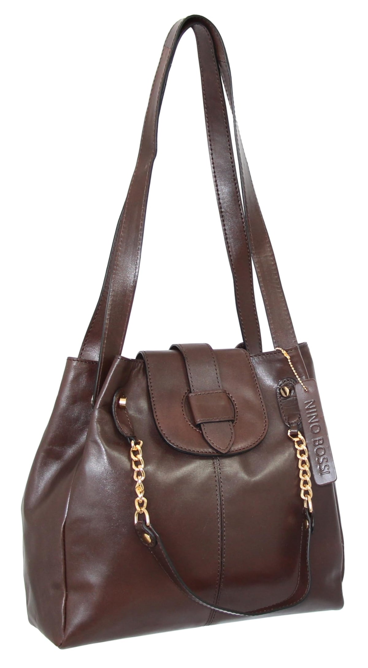 Nino Bossi Janet Shoulder Bag - Chocolate