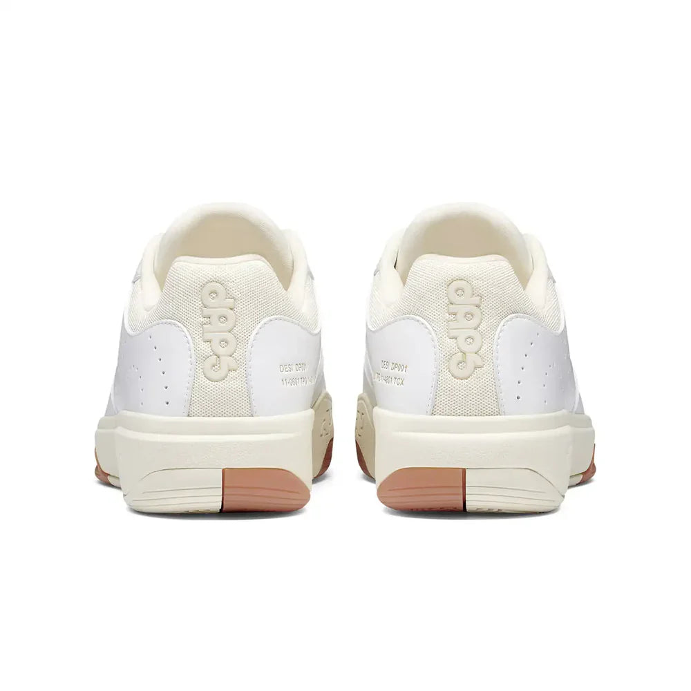 DAPS DESI Low – White/Cream – Women’s Pickleball Shoes