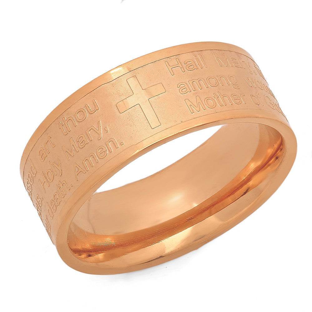 Hail Mary Prayer Ring