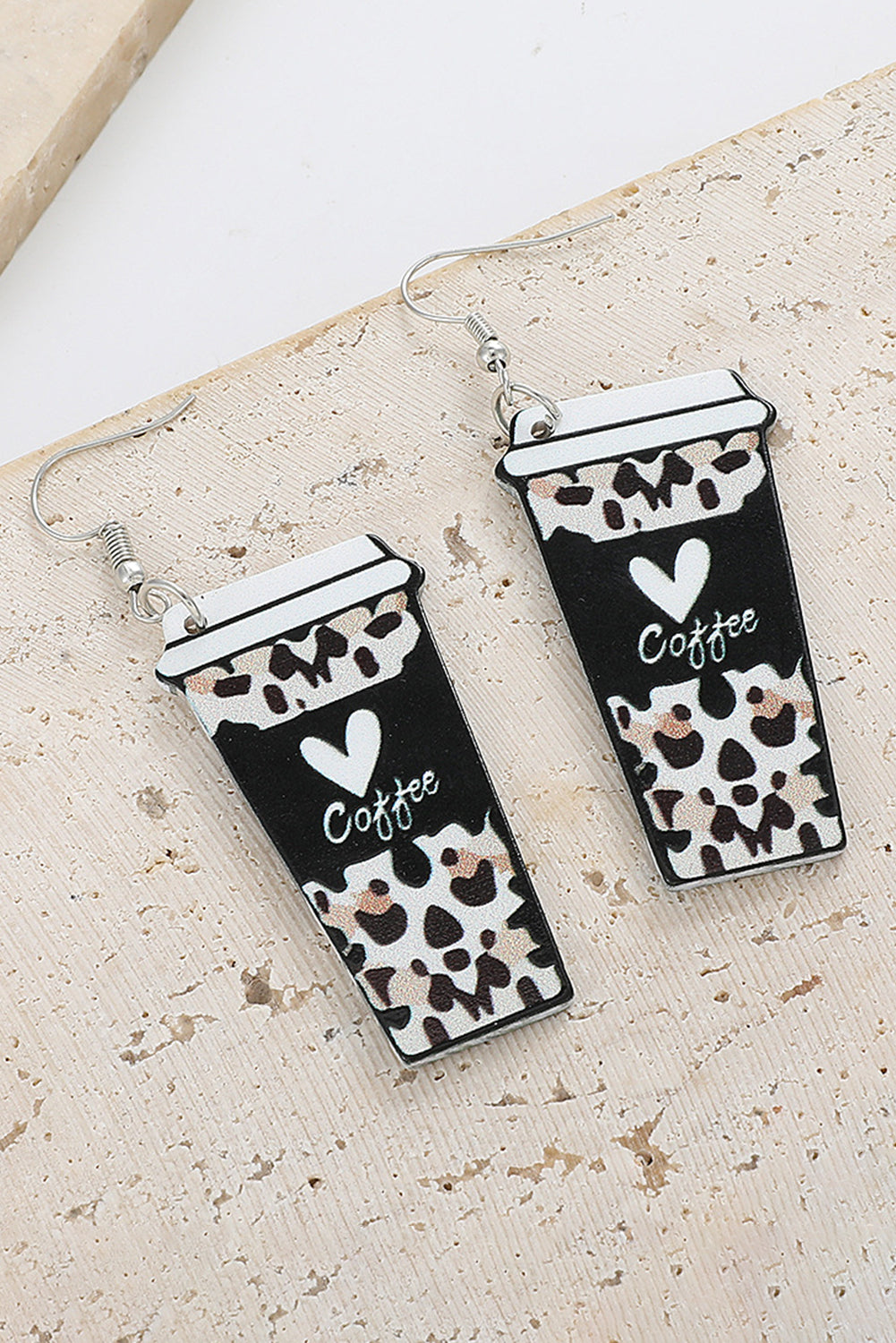 Threaded Pear Alexis Beverage Cup Shape Earrings