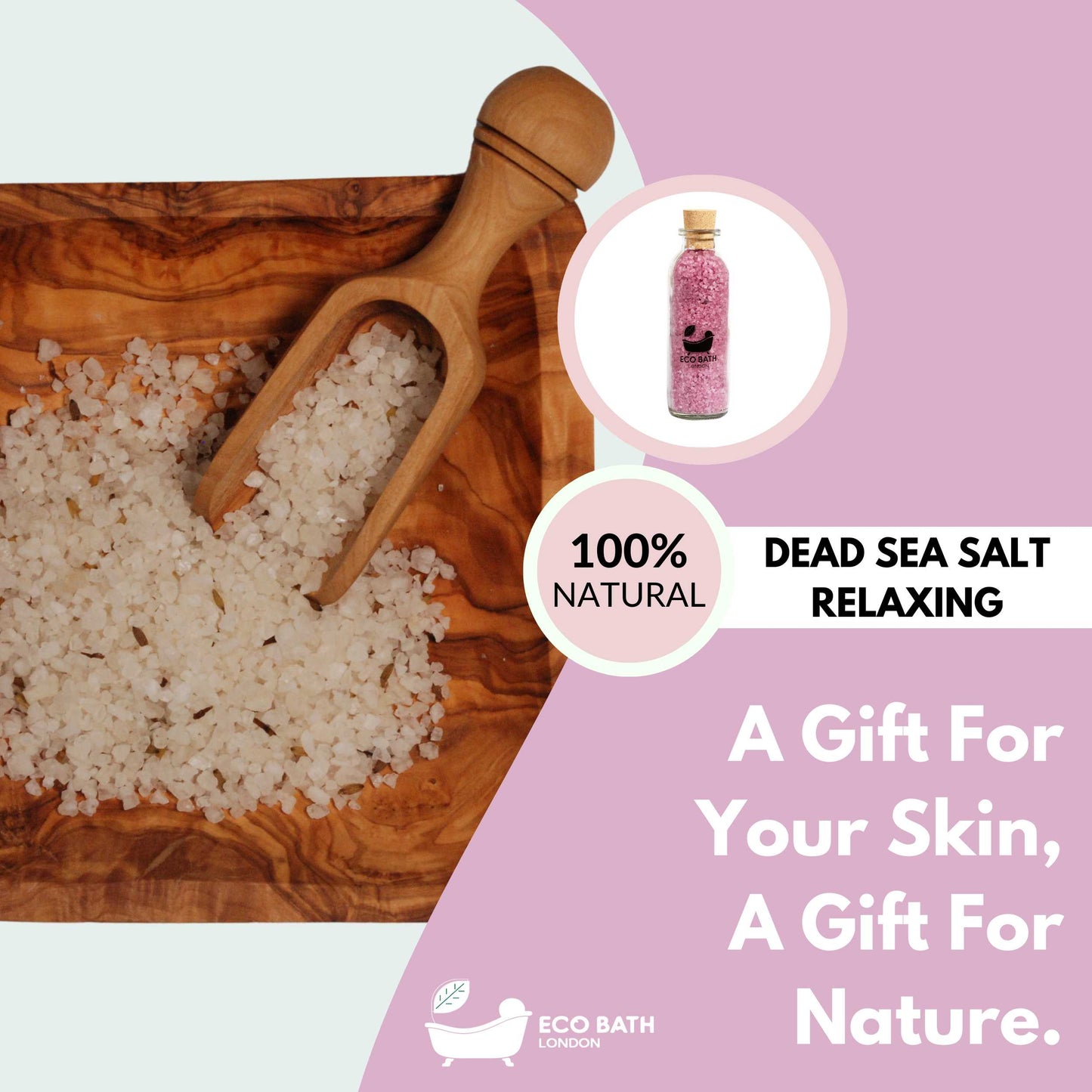 Eco Bath London Relaxing Dead Sea Salt - 300g by Eco Bath London