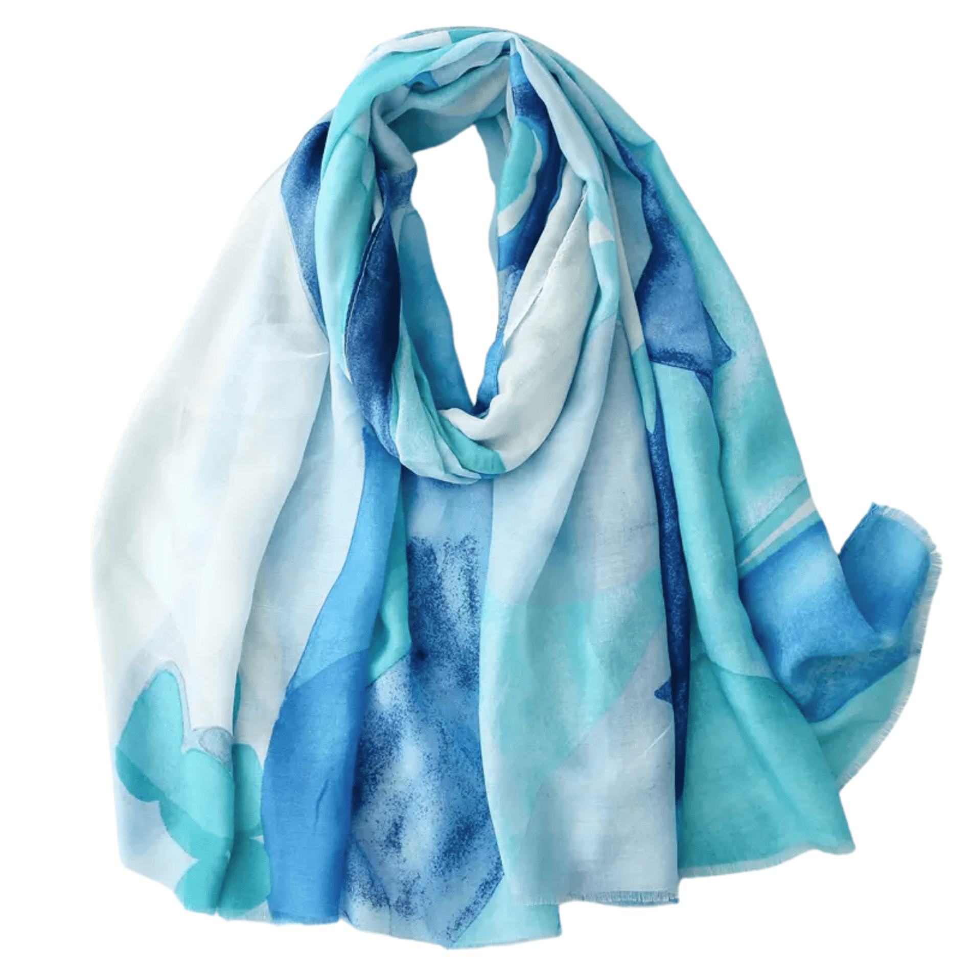 Blue Tile Scarf