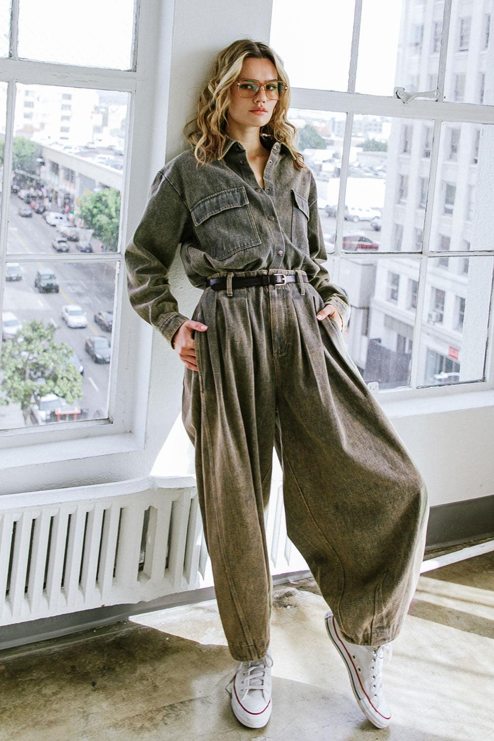 Stuck in Your Ways Denim Pants